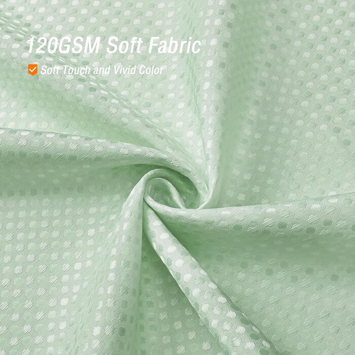 Драбина для душу Gibelle, 183 x 213 см, вафельна текстура, текстильний, водонепроникний, для прання в пральній машині, фіолетовий (м'ятно-зелений)