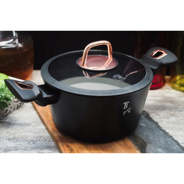 Каструля традиційна Berlinger Haus Black Rose, 2,5 л