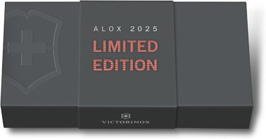 Мультитул Victorinox Pioneer X Alox Limited Edition 2025 - Швейцарський ніж, 9 функцій, червоний