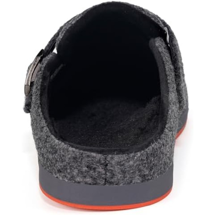Тапочки з фетру Gaatpot Filzclog, теплі домашні тапочки для жінок та чоловіків, розмір 36-46, сірий колір