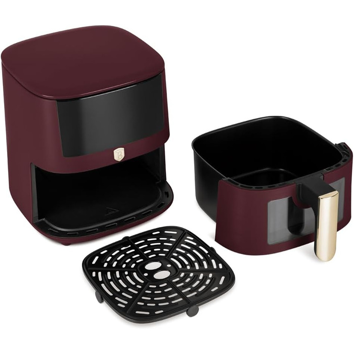 Фритюрниця Berlinger Haus Leonardo Collection 5L з цифровим дисплеєм та 8 автоматичними програмами, 1400 Вт, без олії