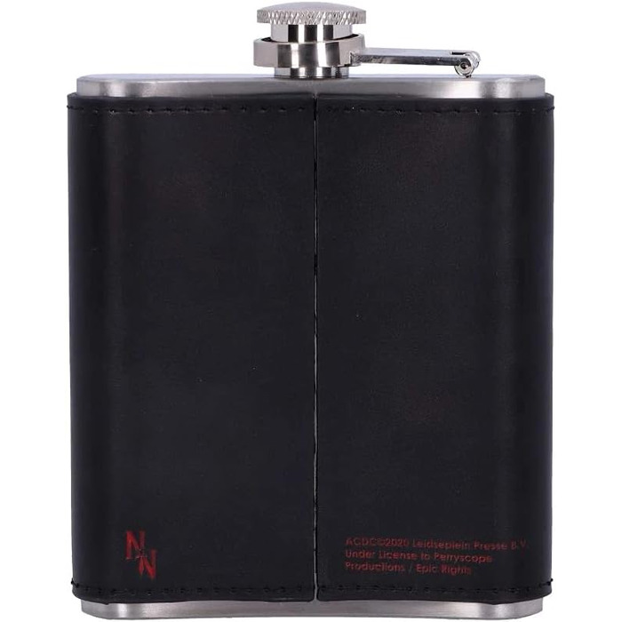Фляга AC/DC Black Ice від Nemesis Now (ліцензійна), 200 мл