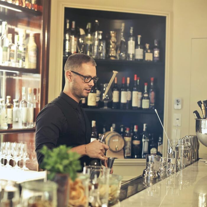 Виливні носики для пляшок Pafusen, 12 шт. з нержавіючої сталі, конічні, для спиртних напоїв, 19 мм