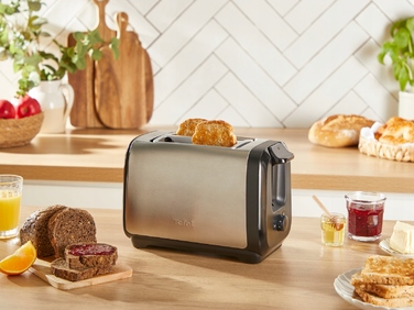 Тостер Tefal TT5S1DE0, сріблястий/сірий, 1300 Вт