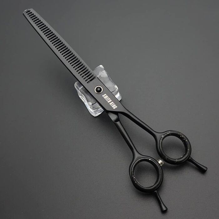 Набір професійних ножиць для грумінгу собак 7,0 дюймів (4 предмети) - прямі, для розрідження, вигнуті, для чухання, гребінець, для правші та лівші