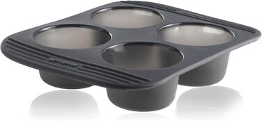 Mastrad F41374 Special Baking Molds, Silicone, Gray, 28.5 x 23.5 x 3.3
