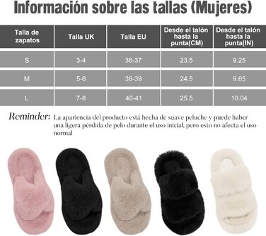 Жіночі тапочки халатні з антиковзким покриттям, теплі, пухнасті, чорного кольору, розмір 38/39 EU