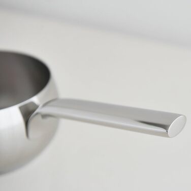 Каструля з нержавіючої сталі Alessi 'MAMI', 14 см, срібна