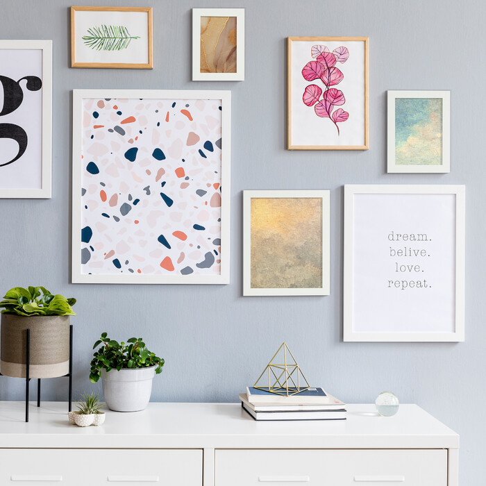 Relaxdays 7-Piece Picture Frame Set