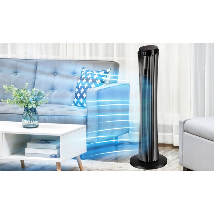 Колонний вентилятор Electo Electropro1, чорний