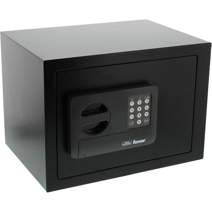Торговий сейф Burg Wächter Favor S3 E з кодовим замком, чорний (250 x 350 x 250 мм), електронний, однотуровий