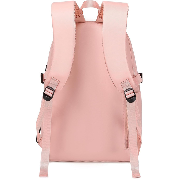 Жіночий рюкзак Acmebon для ноутбука, рожевий, місткий, модний, повсякденний