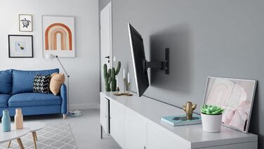 Настінна кріплення для телевізора Vogel's Quick TVM 1225, 19-43 дюйми, до 15 кг, поворотне до 120°, VESA 200x200, універсальна сумісність