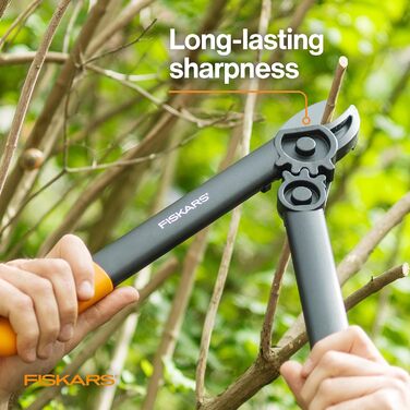 Секатор Fiskars PowerGear Super, 38 см, для гілок