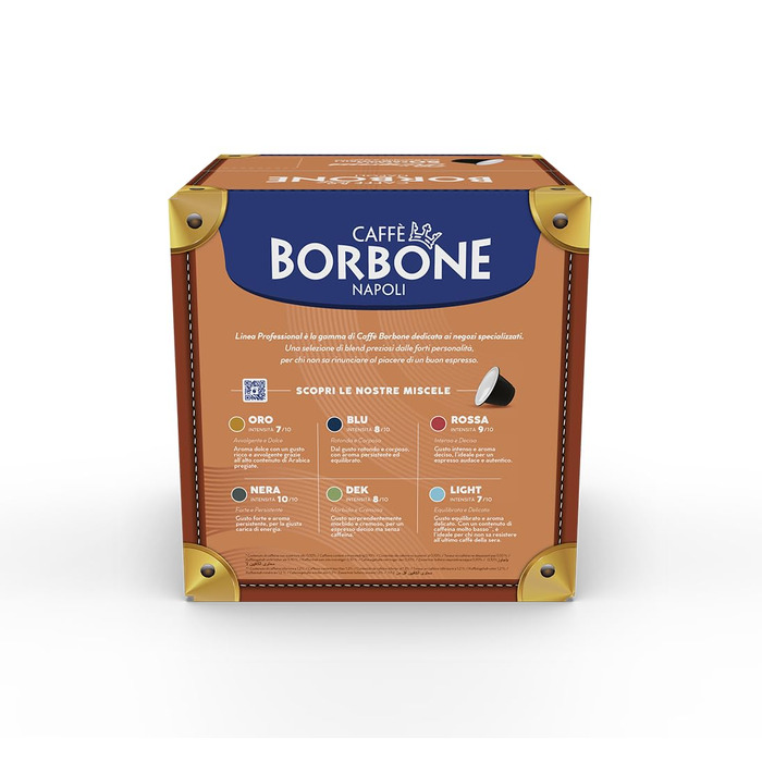 Кавові капсули Caffè Borbone Oro Gold-суміш, сумісні з Nespresso, 50 шт по 5.4 г