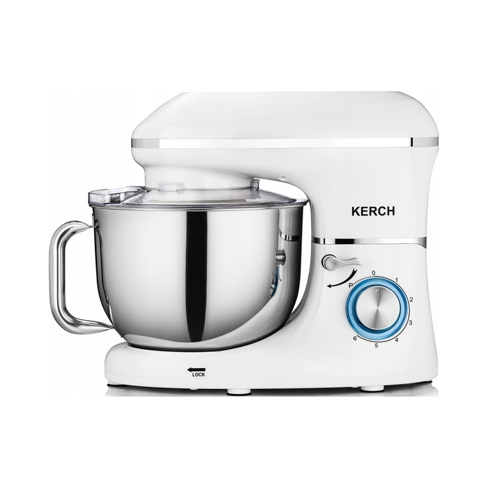 Планетарний кухонний комбайн Kerch MyCHEF, 4000 Вт, білий, 6,2 л