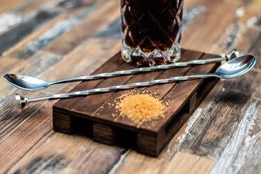 Барложка Buddy's Bar з нержавіючої сталі, 27 см, з товщиком, 1 шт.