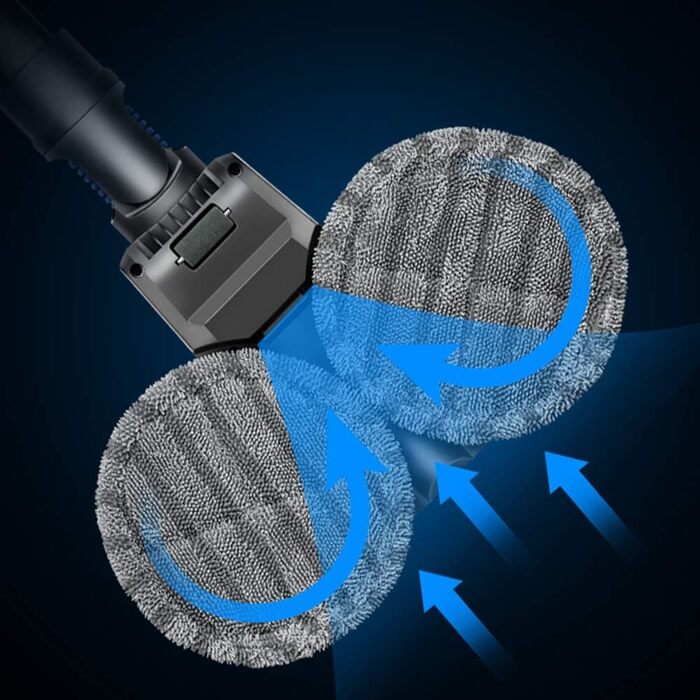 Насадка для миття підлоги Yolando для пилососів Dyson V11, V10, V8, V7, V15 - комплект з 12 мікрофібрами