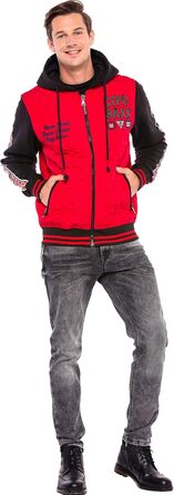 Чоловічі джинси Cipo & Baxx Klassisch Regular Fit, чорні, W40 L34, класичний крій, 5 кишень