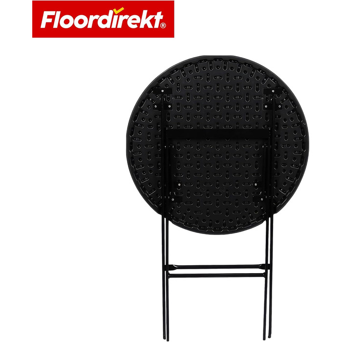 Стіл туристичний складний Floordirekt Buffettisch, 183x76 см, пластик, для саду, тераси, балкону, кемпінгу, 6 осіб (Toyama)