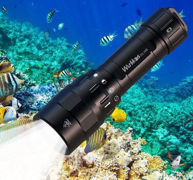Підводний ліхтар Wurkkos DL10R 4500 люмен, XHP70.2 LED, USB-C, IPX8, акумуляторний