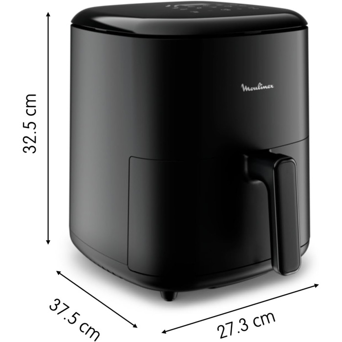 Фритюрниця Moulinex Easy Fry Max 5L – 10 програм, цифровий рецепт, для 6 осіб