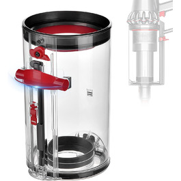 Замінний контейнер для пилу Dyson V11 V15 SV14 SV15 SV22 - аксесуар для пилососа, прозорий, надійний