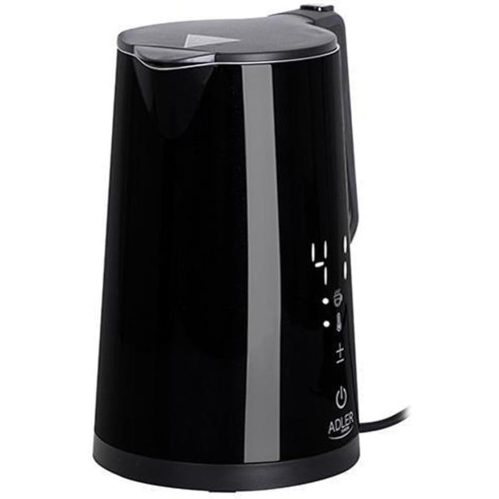 Електричний чайник Adler AD 1372, 0.6L – компактний, чорний, для кухні, швидкий нагрів, для чаю/кави