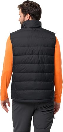 Жилет чоловічий Jack Wolfskin Ather Down M Rds, чорний, XL