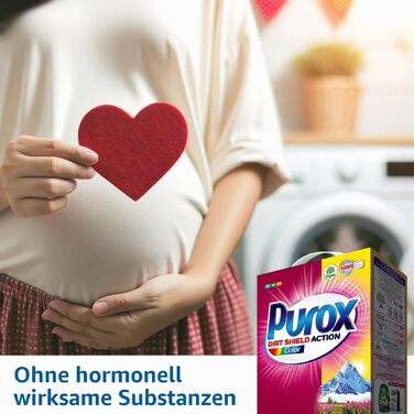 Пральний порошок PUROX для всіх видів тканин (Color), 5 кг, 71 прання
