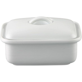 Thomas Trend White - Butter Dish with Lid, Porcelain, White