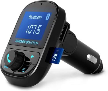 FM-трансмітер для авто Energy Sistem PRO з Bluetooth, USB, microSD, MP3, дисплеєм та гучним зв'язком