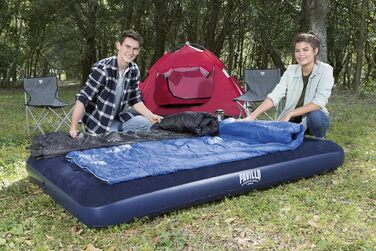 Повітряний матрац двоспільний Bestway Blue Horizon Double XL, 191 x 137 x 22 см, синій