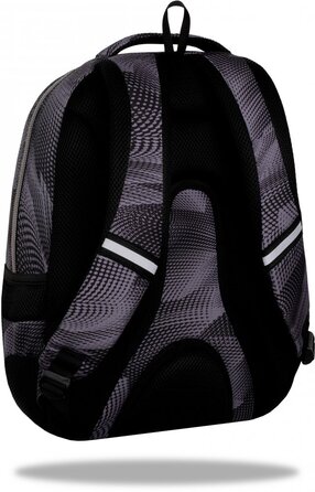 Шкільний рюкзак для підлітків Coolpack Drafter Hurricane, чорний (4-8 класи)