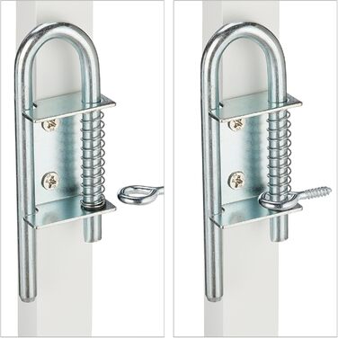 Захисне ворота для собак Relaxdays, розтягується до 130 см, висота 87,5-100 см, бамбук, біле XL