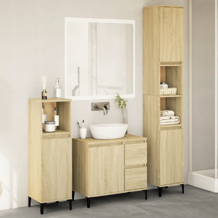 Комплект меблів для ванної кімнати OakSonoma, 3 предмети