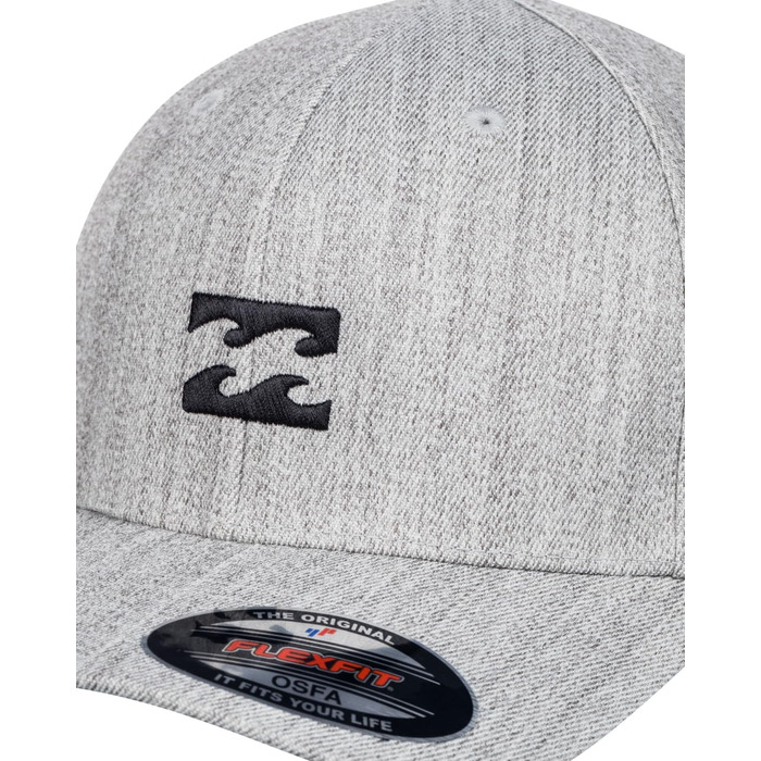 Кепка Billabong All Day Flexfit чоловіча, сіра (Grey Heather)