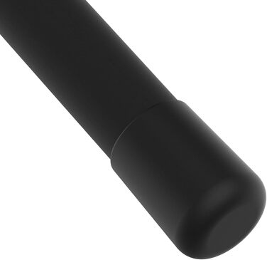 Відпарювач для одягу Rörets Pulse Black Dual Action з турбо-режимом та зоною паркування, чорний, 32x108 см