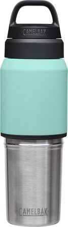 Camelbak Multibev Stainless Steel Vacuum Insulated Thermos Bottle (Coast/Lagoon, 503 ml)
