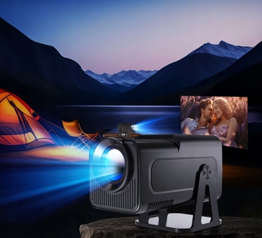 LED-проектор Opticast, HDMI, 1080p Full HD, 390 ANSI люмен, чорний