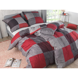 Комплект постільної білизни Kuscheli® 135x200, 4 частини, мікрофібра, сертифікат ÖkoTex, дизайн 