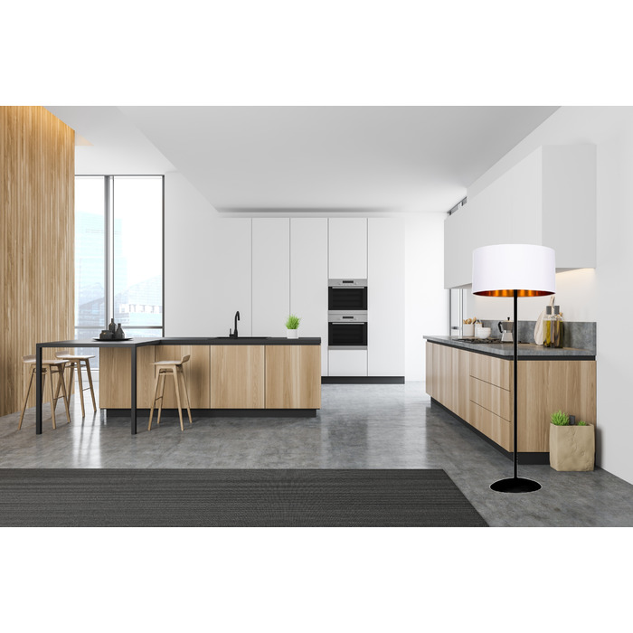 Підлоговий торшер-тринога Light E27 60 Вт, чорний