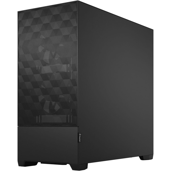 Корпус для ПК Fractal Design Pop Air Black з темним склом та сіткою Honeycomb Mesh - 3 вентилятори, ATX, чорний