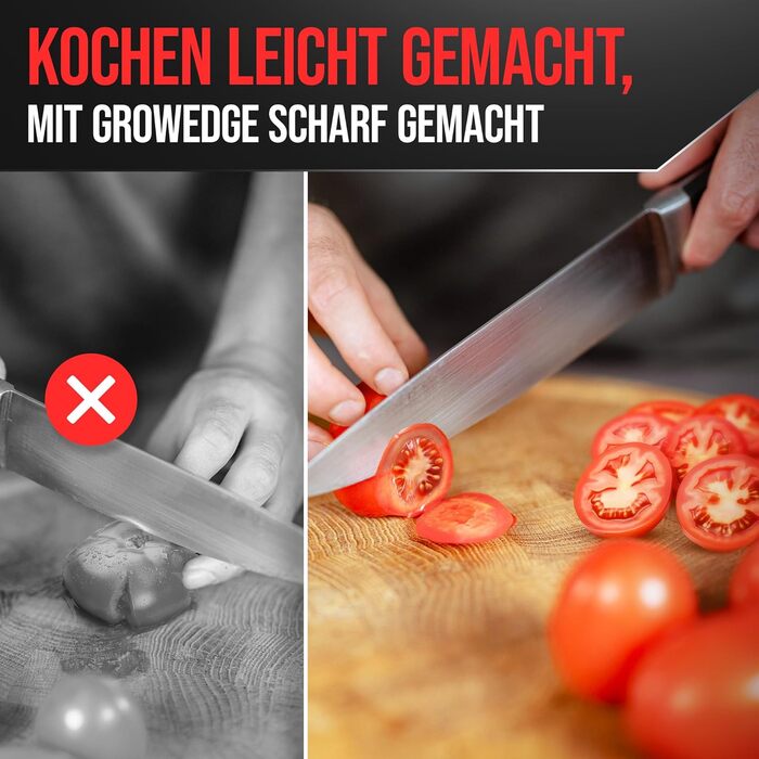 Точилка для ножів Messerschärfer з горіховим корпусом | Для гладких та хвилястих ножів | З керамічним точилом | Точилка для ножів, ножиць та секаторів