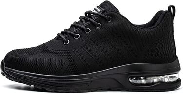 Черевики Rona Shoes Delta: робочі черевики з металевим носком, чорні (42 EU)