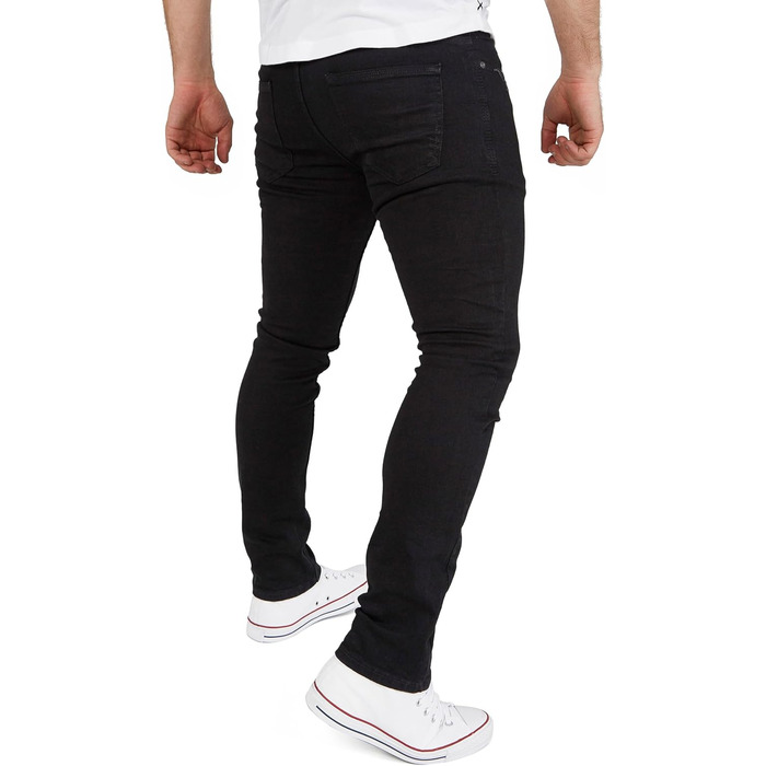 Чоловічі джинси WOTEGA Justin Slim-Fit (31W/30L, Чорний)