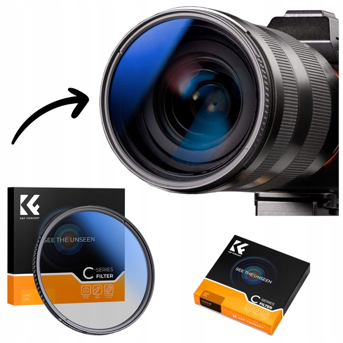 Поляризаційний фільтр K&F Concept CPL 67мм (KF01.1439)