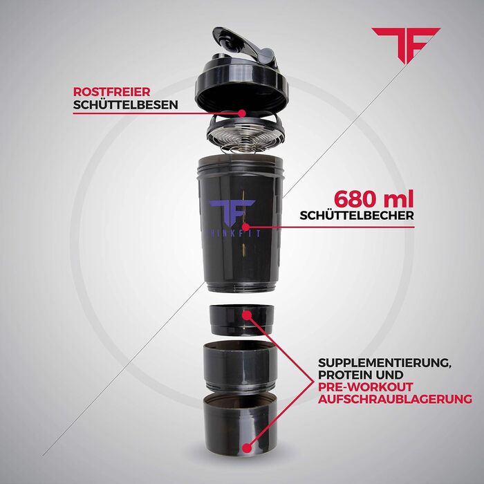Ізотермічна ланчбокс-сумка з 6 контейнерами для їжі, BPA-free, для мікрохвильовки й заморозки, з шейкером, органайзером для пігулок, плечовим ременем та акумуляторами холоду, лілова