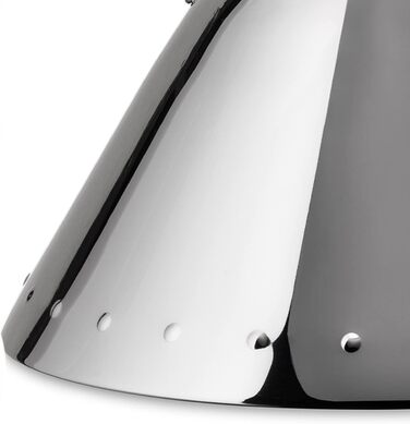 Alessi 9093 REX B Water Kettle, Stainless Steel, Black, 9 x 25 x 26.5 cm, Units, 1.0