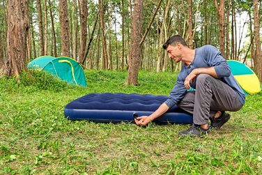 Надувний матрац Bestway Doppelluftbett 203x152x22 см з насосом